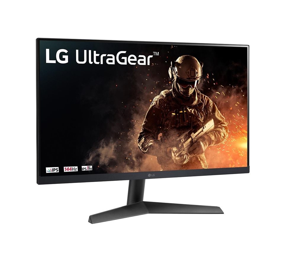 Monitor Gamer LG UltraGear 24", Full HD, 144Hz, IPS, FreeSync Premium, 24GN60R-B